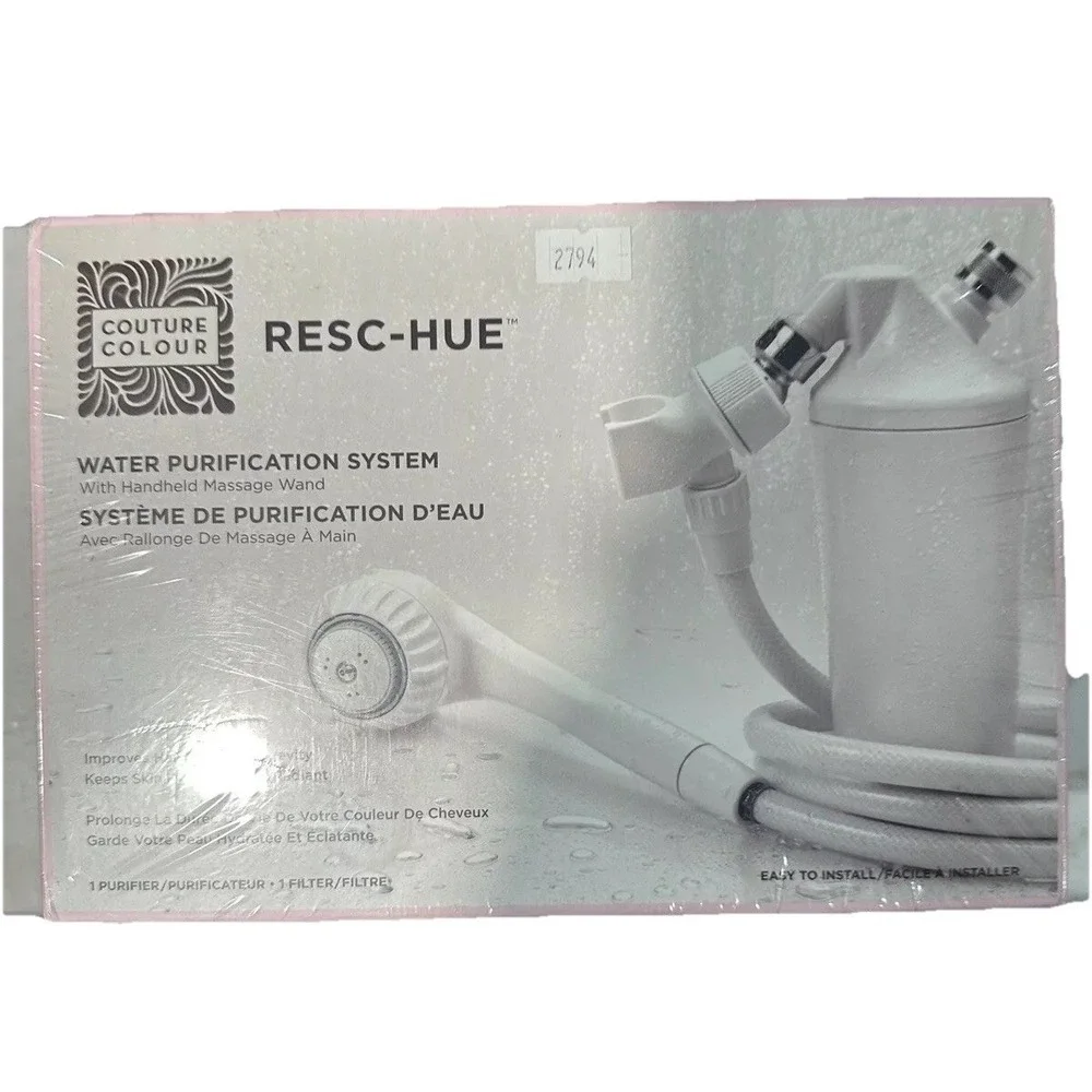 Couture Colour Resc-Hue Water Purification System With Handheld Massage Wand